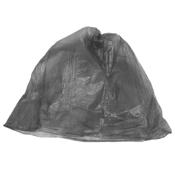 3 Rolls 50 X 46 Cm Garbage Bags Single Color Thick Plastic Bag Black