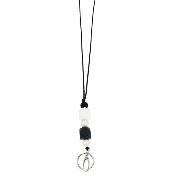 Badge Lanyard Separated Id Key Lanyard for Teachers Nurses Staff-b