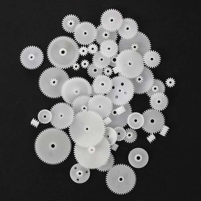49 Style Diy Plastic Drive Toy Gears Set for Rc Car Motor