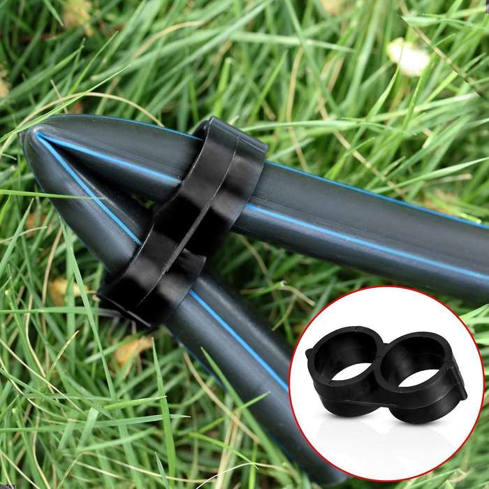 30 Pcs 1/2 Inch Drip Tubing End Closure Drip Irrigation Hose End Plug