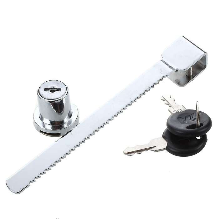 Glass Cabinet Display Sliding Glass Door Lock with Key
