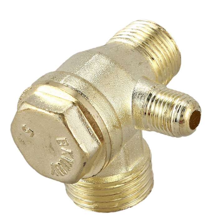 2/5 3/8 Inch Pt 1/2 Inch Pt Male Thread Air Compressor Check Valve