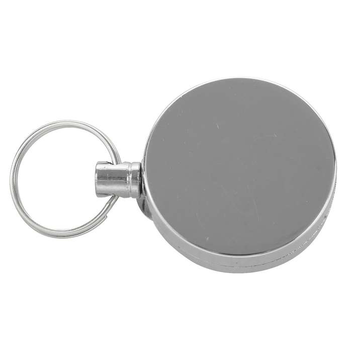 Steel Retractable Key Chain Recoil Key Ring Belt Clip Pull Chain Holder