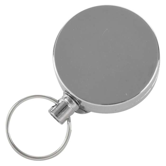 Steel Retractable Key Chain Recoil Key Ring Belt Clip Pull Chain Holder