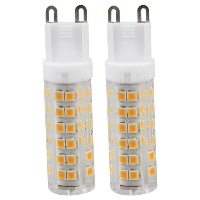 2-pack, G9 Led Bulb - 7w / 550lm , Warm White 3000k