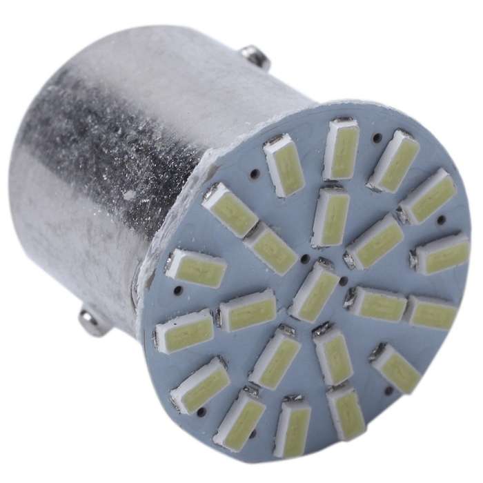 1pcs White 1157 Bay15d 22 Smd Led Light Bulb Turn Signal Light