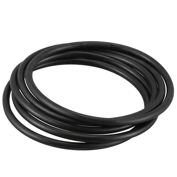 5pcs 80 Mm Aussen Dia 4mm Dick Gummi-o-ring-dichtung Schwarz