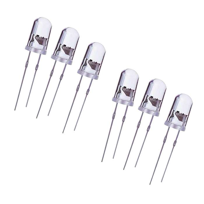 100pcs 5mm Round Purple Uv Led Diode Super Bright Purple Color