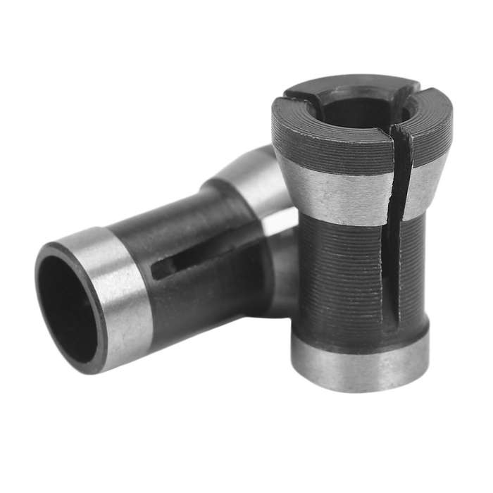 2pcs High Precision Collet Chuck Set 6.35mm 8mm Engraving Trimming