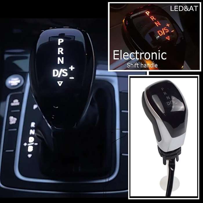 White Light Led Shift Electronic Shift Handle for Golf Mk6 Mk7 B7 B8