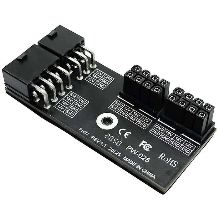 Gpu Vga Dual 8 Pin Pci-e Male to 8 Pin 6 Pin Pci-e Female 180(a Type)