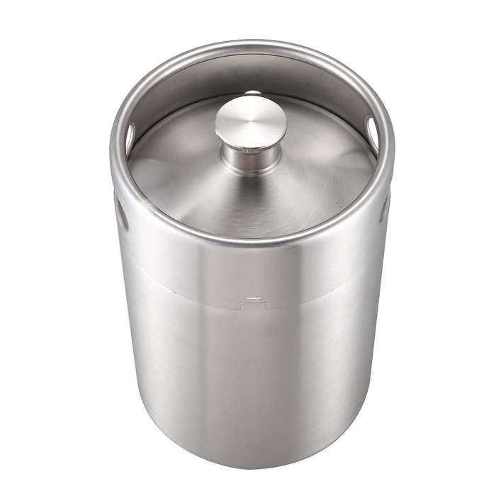 304 Stainless Steel 5l Mini Keg Beer Pressurized Brewing Making Tool