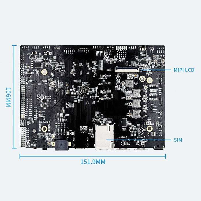 Arm Circuit Board Equipped with Android and Linux System,4g+32g