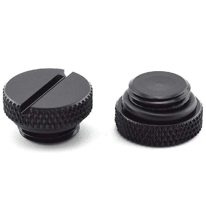 4-pack G1/4 Inch Plug Fitting with Coin Slot for Pc Water Cooling