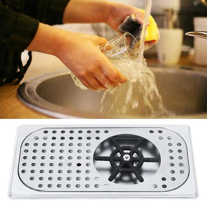 Pitcher Rinser Stainless Steel Bar Glass Rinser for Sink