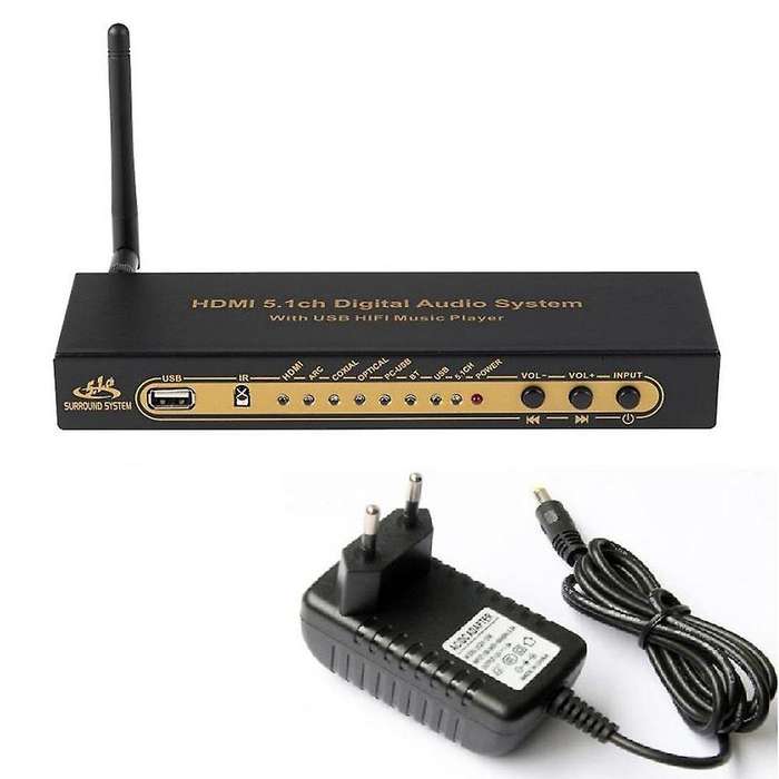 Hd851bt Dts Ac3 5.1 Audio Converter Coxial Optical Splitter-eu Plug