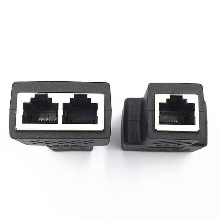 Network Three-way Network Cable Splitter One Point Two Network Cable