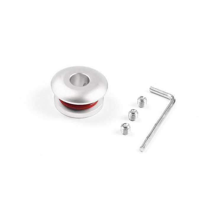 Universal Shift Knob Stopper Shifting Base Gear Knob Limiter Silver