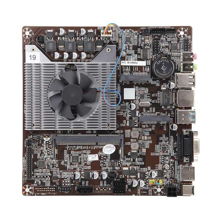 Embedded Computer Industrial Control Motherboard for Intel Core