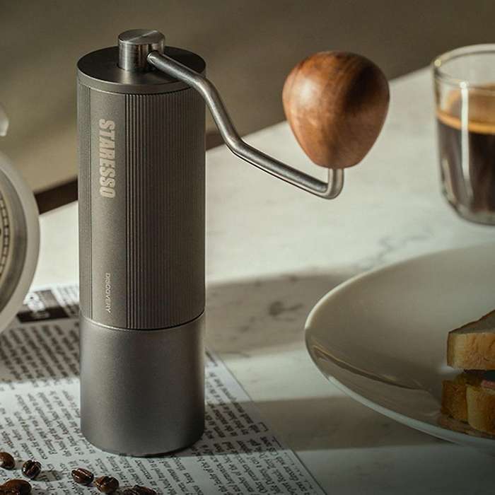 Staresso Manual Coffee Grinder with Built-in Sieve Portable Hand-held