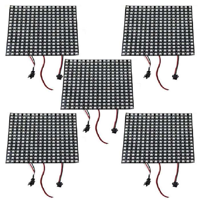 16x16 Sk6812 Ws2812b Flexible Led Panel Digital Pixel Screen Dc5v
