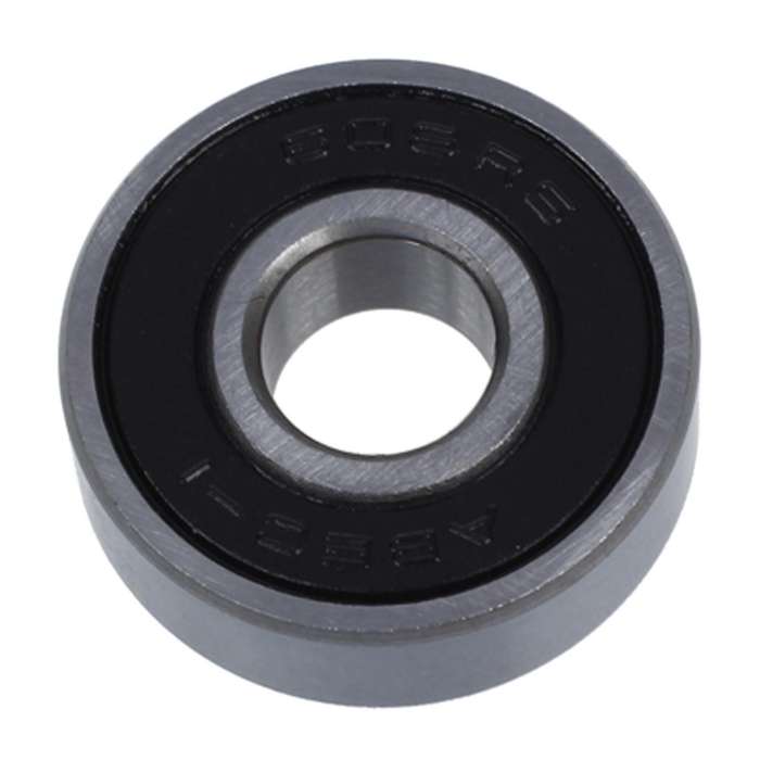 5 Stueck Silber Ton Und Schwarz 608rs 8x22x7mm Schirmrillenkugellager