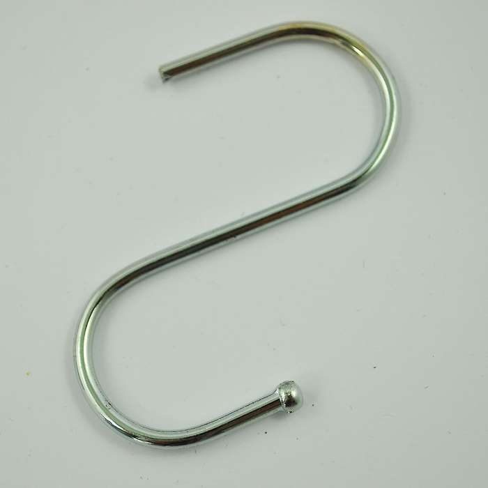 4 Pcs Scarf Apparel Punch Cup Bowl S Shaped Metal Hooks Hangers