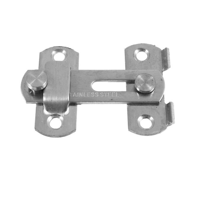 2x Hasp Latch Metal Hasp Latch Lock Sliding Door Lock for Window