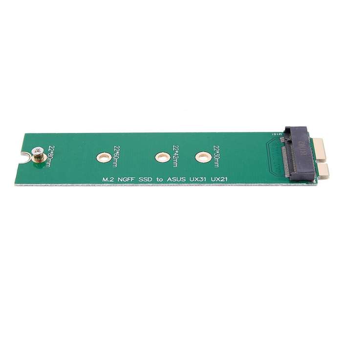 M.2 Ngff Ssd to 18 Pin Adapter Card for Asus Ux31 Ux21 Zenbook Ssd