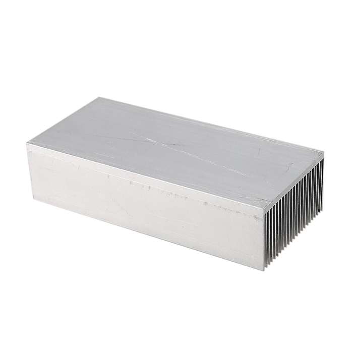 Silver Tone Aluminum Cooler Radiator Heat Sink Heatsink 40x40x20mm