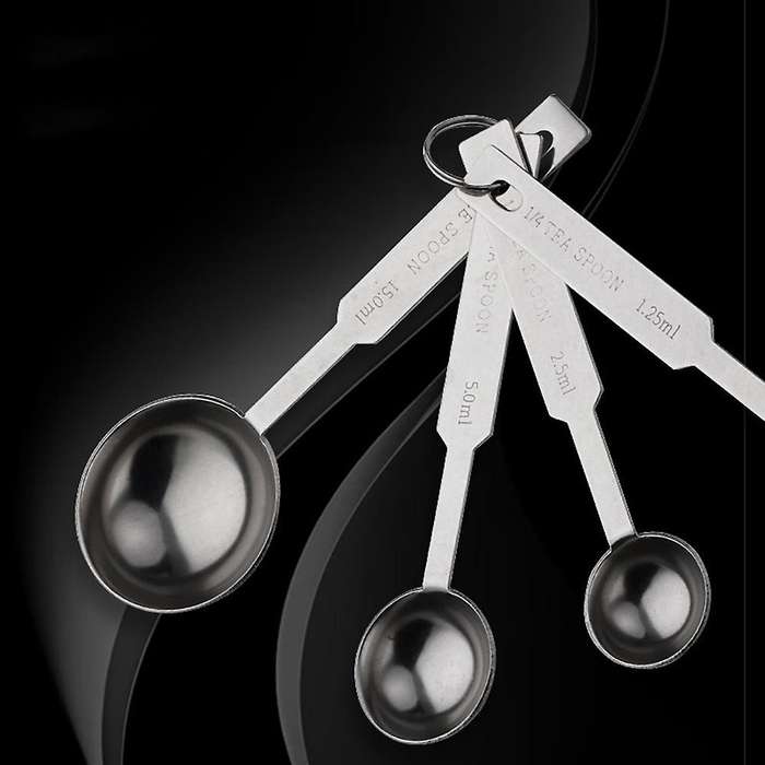 Stainless Steel Measuring Spoon Scale Stackable Kitchen Measuring