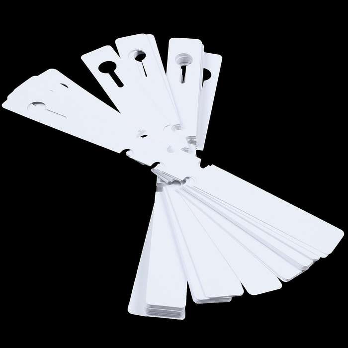 100pcs Pvc Ring Set Label Plant Gardening Label Plastic Orchid Label