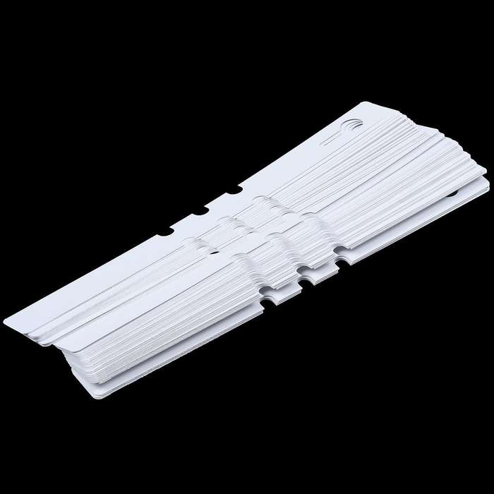 100pcs Pvc Ring Set Label Plant Gardening Label Plastic Orchid Label