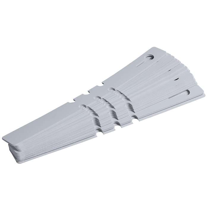 100pcs Pvc Ring Set Label Plant Gardening Label Plastic Orchid Label
