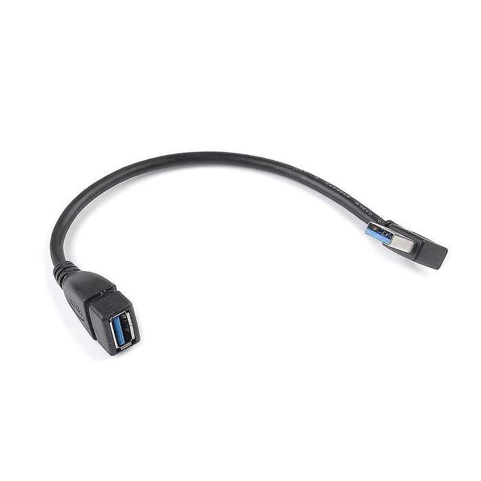 Usb 3.0 Angle 90 Degree Extension Cable Male to Female Adapter Right