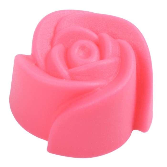 10x Silicone Rose Cake Baking Mold Chocolate Jelly Maker Mould