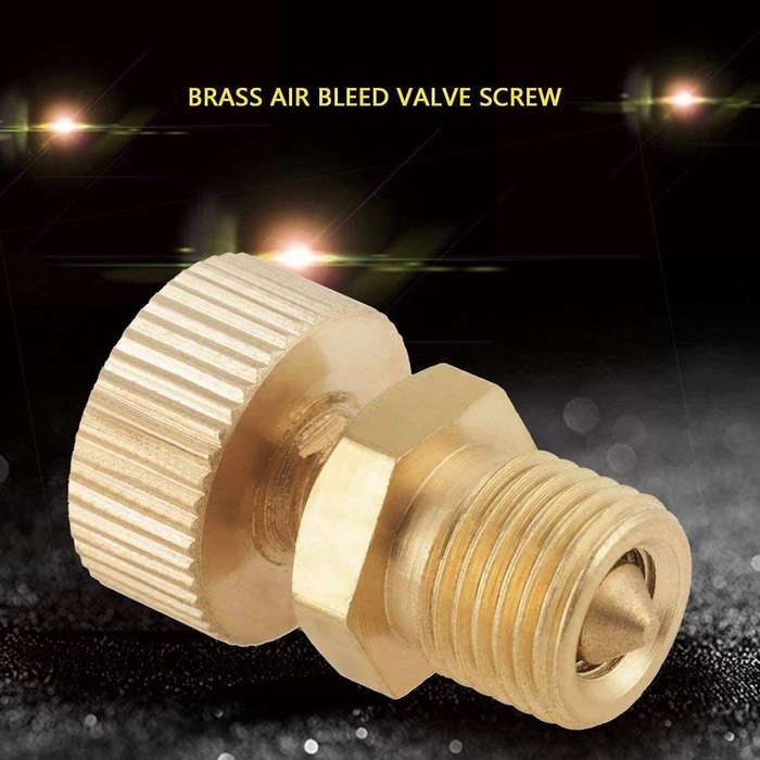 65mpa Exhaust Screw Quick Ventilator Exhaust Valve Breather Brass