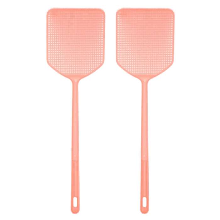 2x Plastic Fly Swatter Bug Insect Wasp Pest Killer Swat Catcher 45cm
