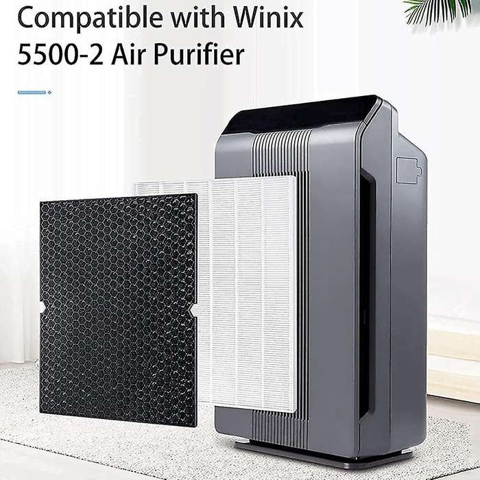 116130 Filter H Replacement Filters for Winix 5500-2 Air Purifier