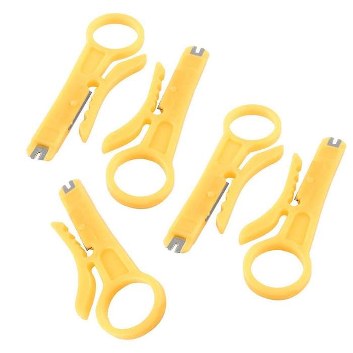 Rj45 Cat5 Network Wire Cable Punch Down Cutter Stripper 5 Pcs