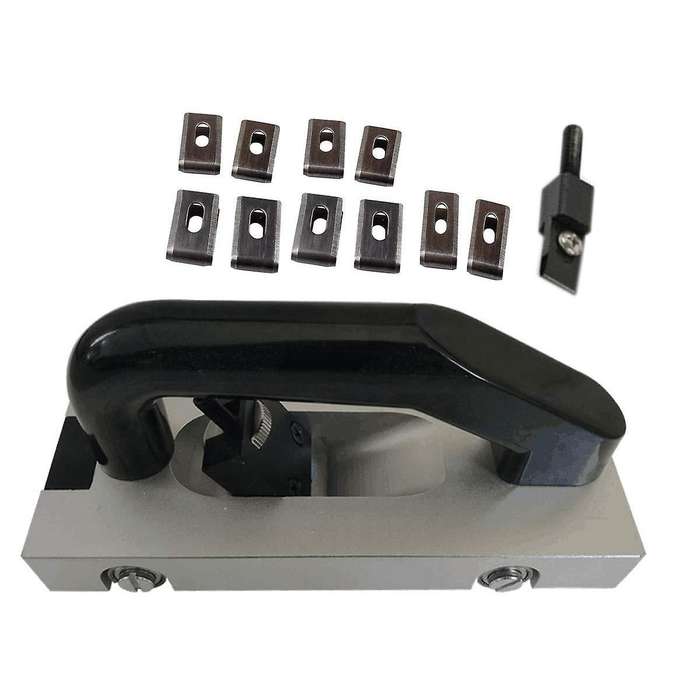 1set Wheeled Vinyl Floor Grooving Slotting Pull Hand Flooring Tool