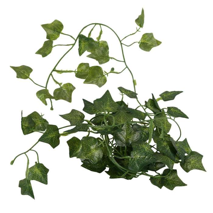 2m 6.6 Feet Artificial Ivy Fake Foliage Leaf Flowers Plants