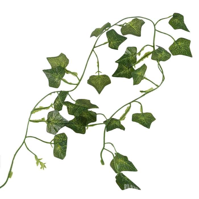 2m 6.6 Feet Artificial Ivy Fake Foliage Leaf Flowers Plants