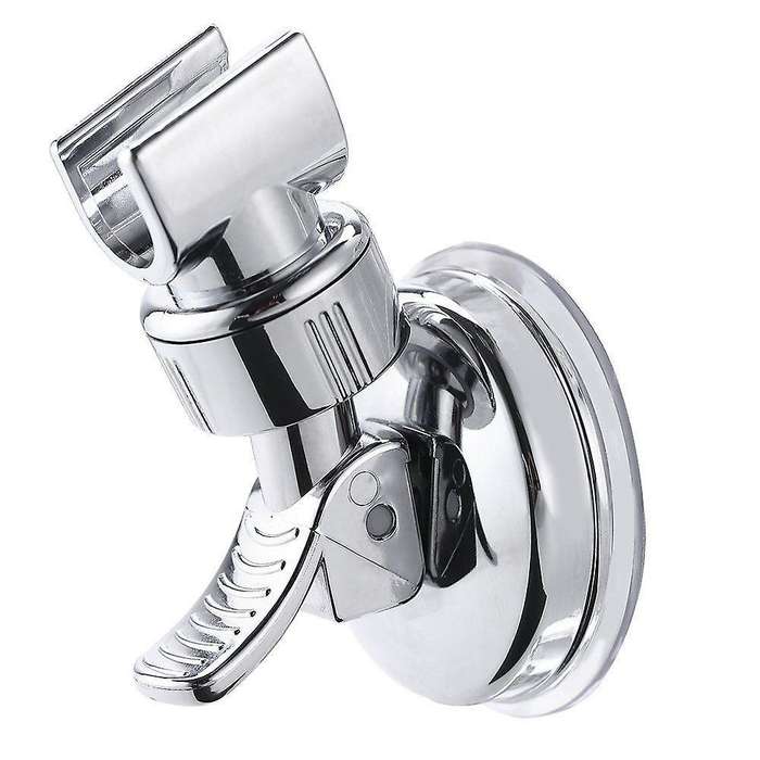 Adjustable Chrome Wall Mount Strong Suction Handheld Shower Bracket