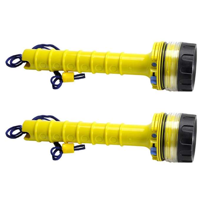 Scuba Diving Flashlight Underwater Led Diver Light Spearfishing