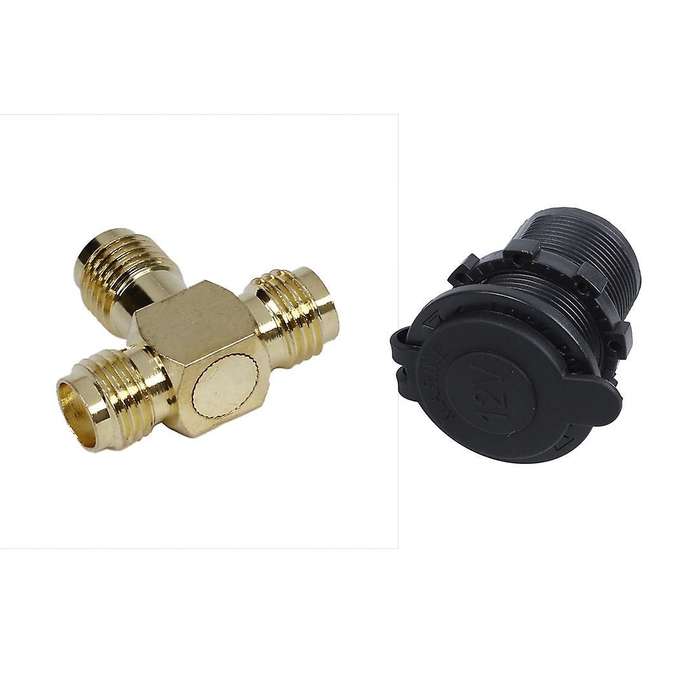 Outlet Socket Cigarette Lighter Incl. 60cm Cable Board Socket Motor