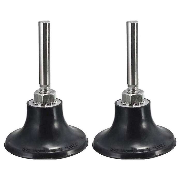 2 Pcs 2 Inch Sanding Discs Holder with 1/4 Inch Shank for Grinder