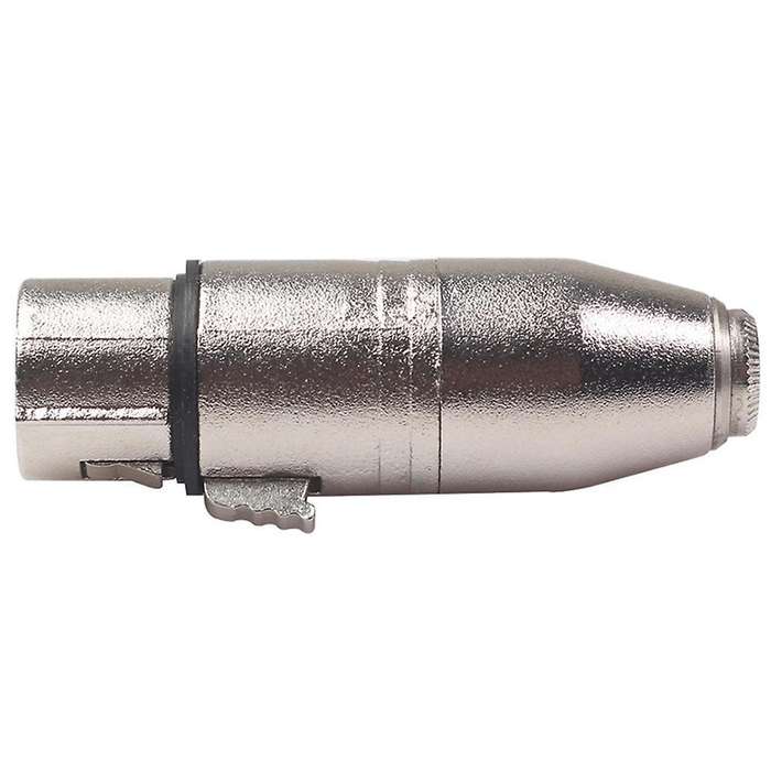 3.5mm Female Head to Big Three-core Balanced Microphone Audio Adapter
