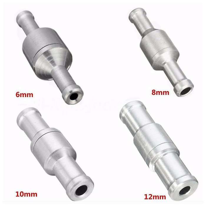 8mm Check Valve Brake Servo Booster One Way Valve Aluminum Valve