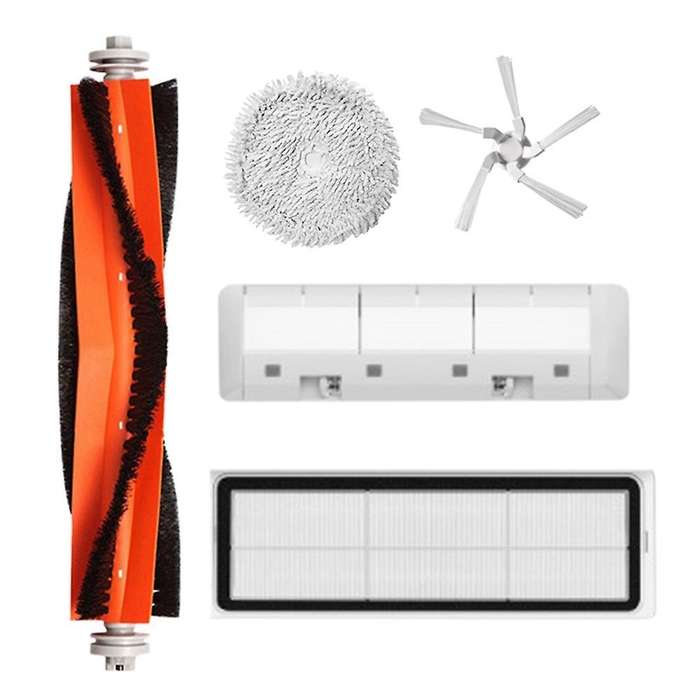 5pcs for Xiaomi Dreame W10 Main Side Brush Hepa Filter Mop Cloth